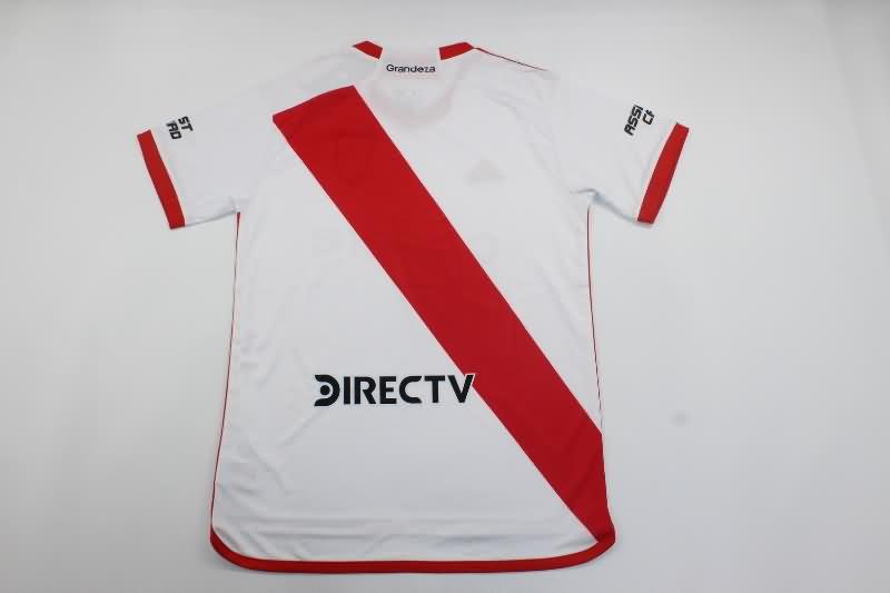 Thailand Quality(AAA) 2023 River Plate Home Soccer Jersey