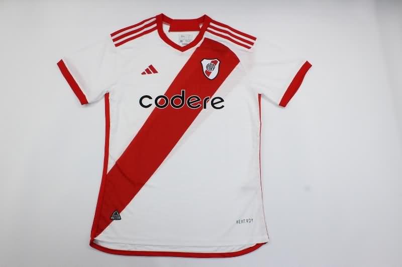 Thailand Quality(AAA) 2023 River Plate Home Soccer Jersey (Player)