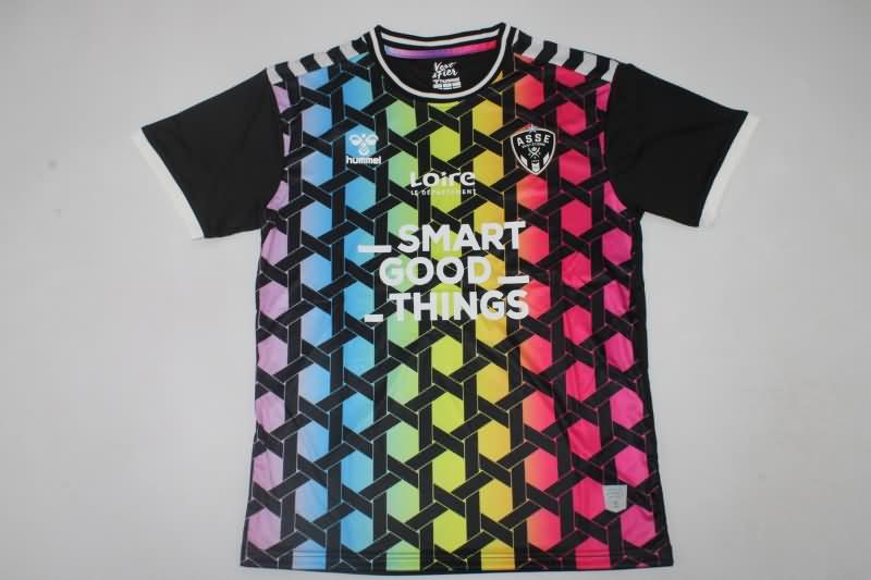 Thailand Quality(AAA) 23/24 Saint Etienne Goalkeeper Colourful Soccer Jersey