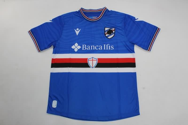 Thailand Quality(AAA) 23/24 Sampdoria Home Soccer Jersey