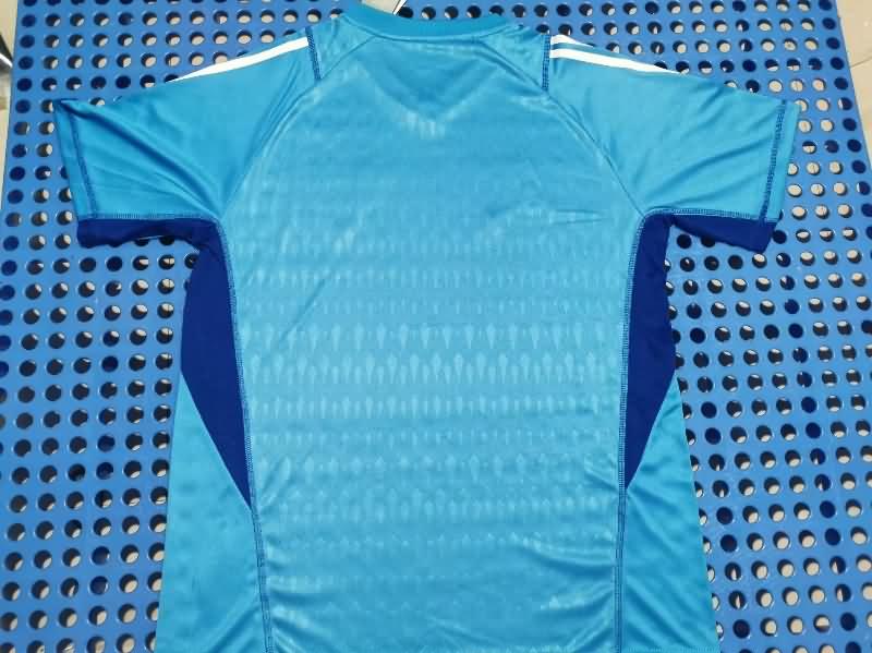 Thailand Quality(AAA) 2023 Sao Paulo Goalkeeper Blue Soccer Jersey