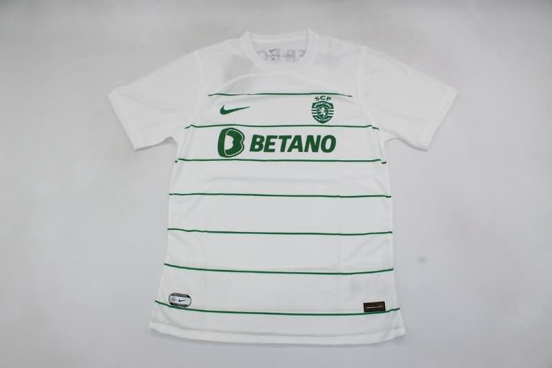 Thailand Quality(AAA) 23/24 Sporting Lisbon Away Soccer Jersey (Player)