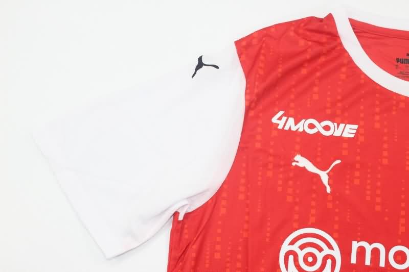 Thailand Quality(AAA) 23/24 Stade De Reims Home Soccer Jersey