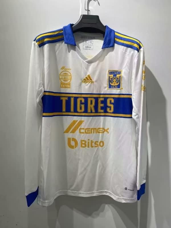 Thailand Quality(AAA) 23/24 Tigres UANL Away Long Sleeve Soccer Jersey