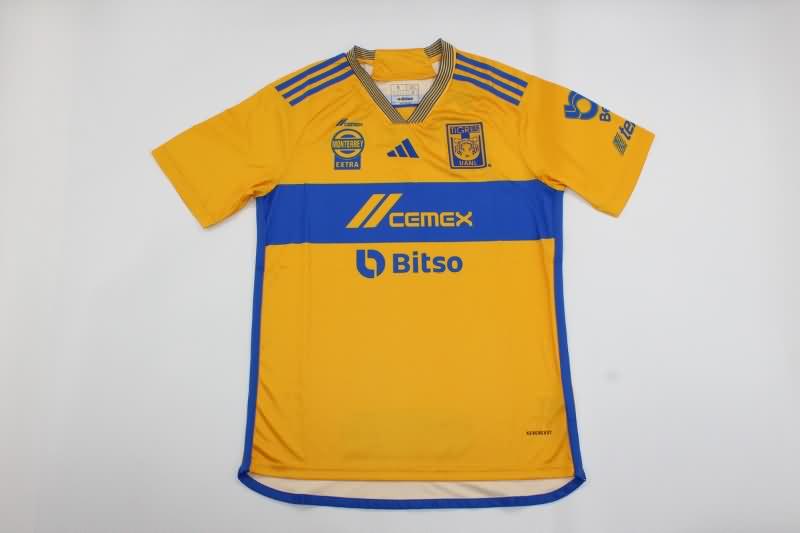 Thailand Quality(AAA) 23/24 Tigres UANL Home Soccer Jersey