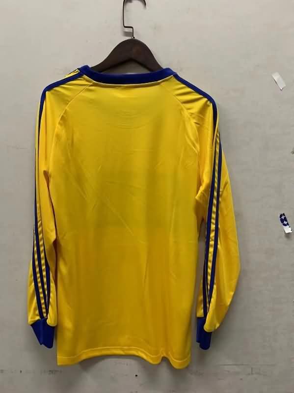 Thailand Quality(AAA) 2023 Tigres UANL Yellow Retro Long Sleeve Soccer Jersey