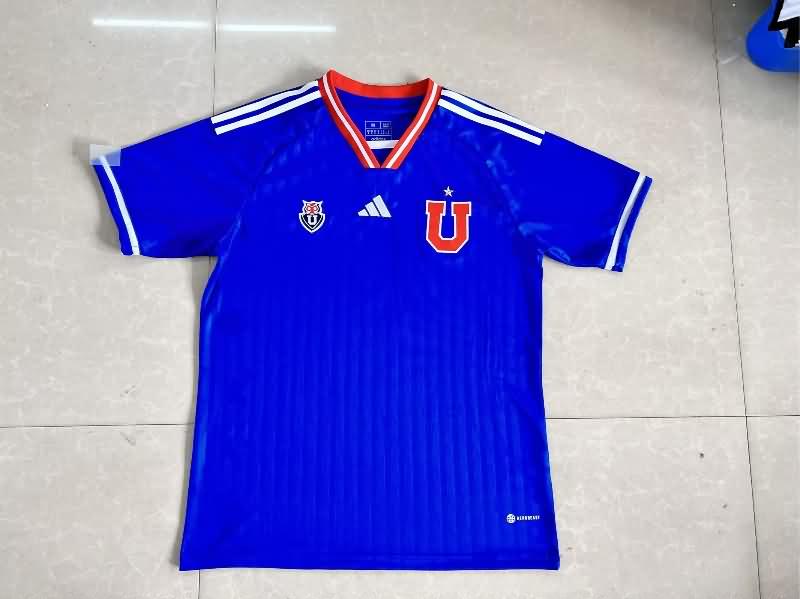 Thailand Quality(AAA) 2023 Universidad Chile Home Soccer Jersey