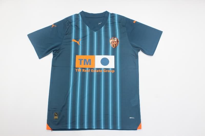 Thailand Quality(AAA) 23/24 Valencia Away Soccer Jersey