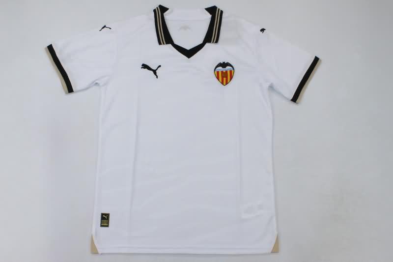 Thailand Quality(AAA) 23/24 Valencia Home Soccer Jersey