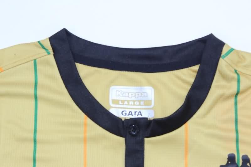 Thailand Quality(AAA) 23/24 Venezia Gold Soccer Jersey