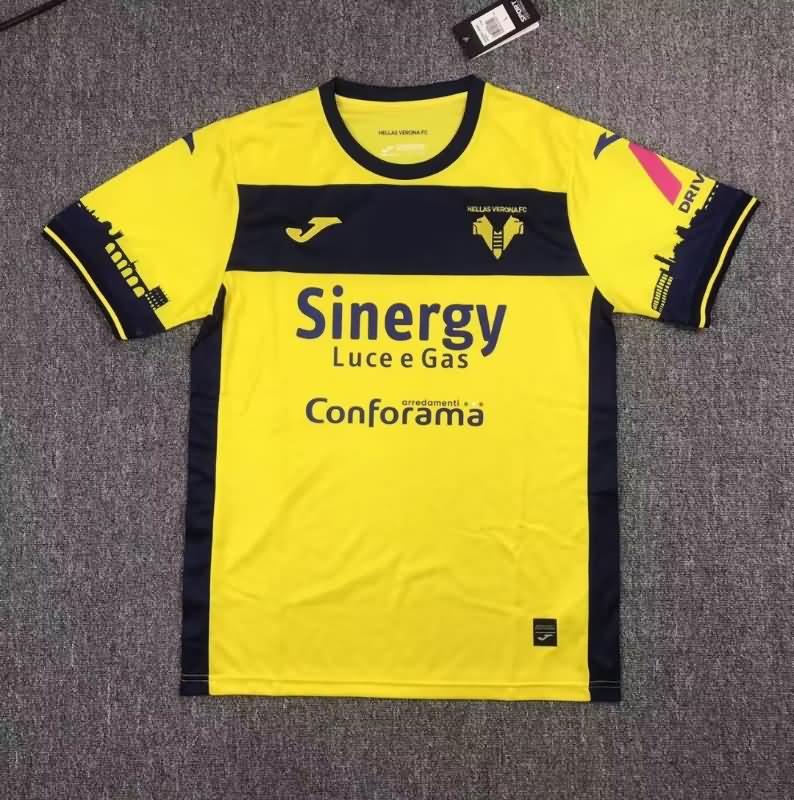 Thailand Quality(AAA) 23/24 Verona Away Soccer Jersey