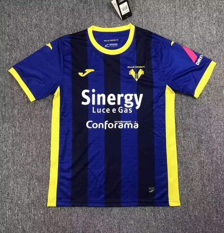 Thailand Quality(AAA) 23/24 Verona Home Soccer Jersey