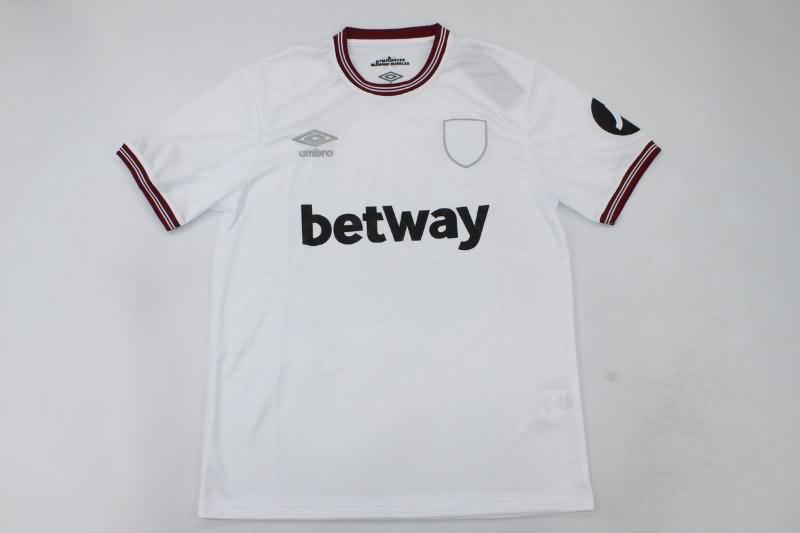 Thailand Quality(AAA) 23/24 West Ham Away Soccer Jersey