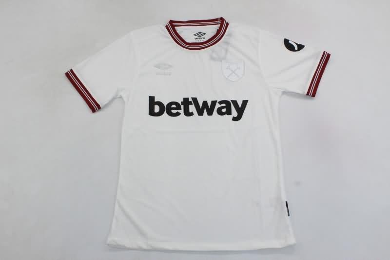 Thailand Quality(AAA) 23/24 West Ham Away Soccer Jersey (Player)