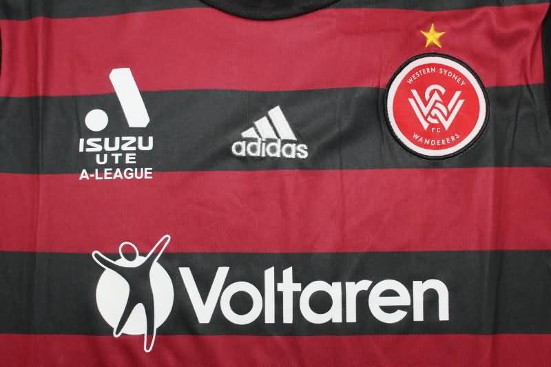 Thailand Quality(AAA) 23/24 Western Sydney Home Soccer Jersey