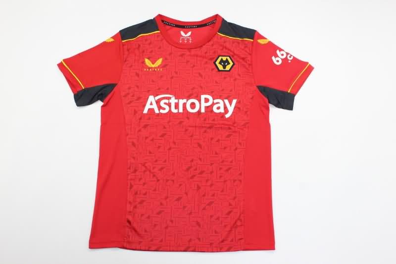 Thailand Quality(AAA) 23/24 Wolves Away Soccer Jersey