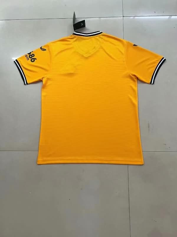 Thailand Quality(AAA) 23/24 Wolves Home Soccer Jersey