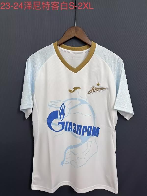 Thailand Quality(AAA) 23/24 Zenit Away Soccer Jersey