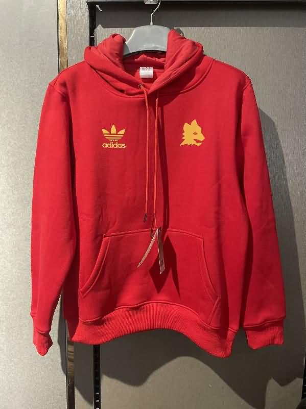 Thailand Quality(AAA) 23/24 AS Roma Red Soccer Hoodie