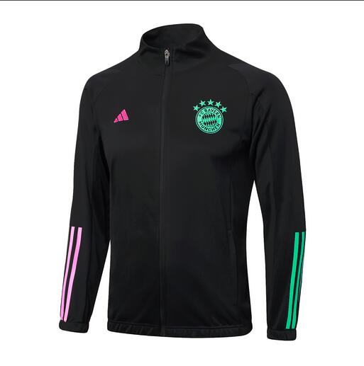 Thailand Quality(AAA) 23/24 Bayern Munich Black Soccer Jacket