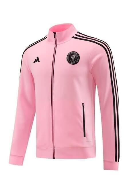 Thailand Quality(AAA) 2023 Inter Miami Pink Soccer Jacket
