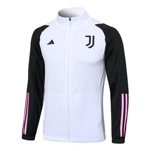 Thailand Quality(AAA) 23/24 Juventus White Soccer Jacket