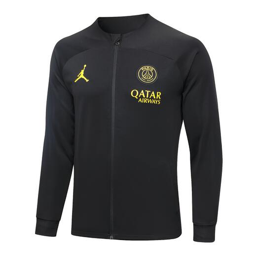 Thailand Quality(AAA) 23/24 Paris St Germain Black Soccer Jacket
