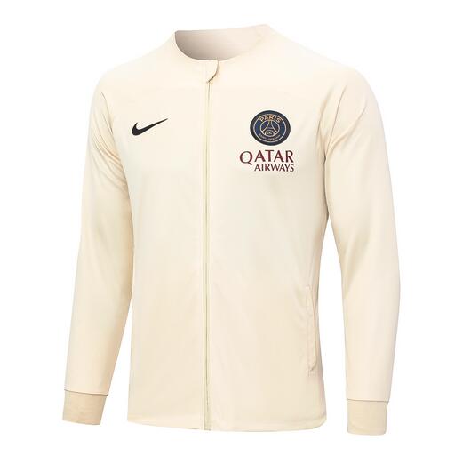 Thailand Quality(AAA) 23/24 Paris St Germain Cream Soccer Jacket