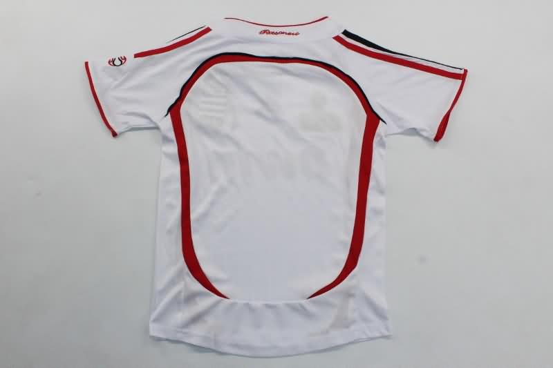 2006/07 AC Milan Away UCL Final Kids Soccer Jersey And Shorts