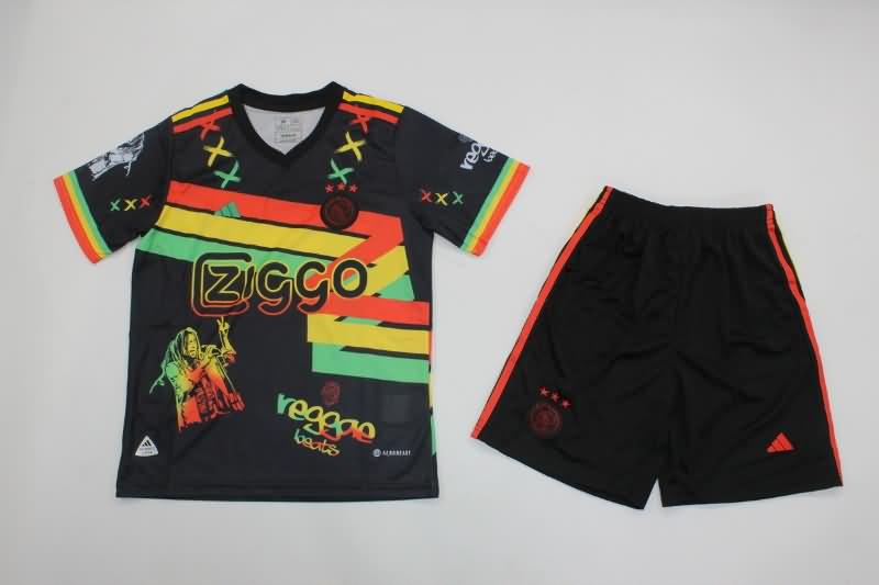 23/24 Ajax Special Kids Soccer Jersey And Shorts