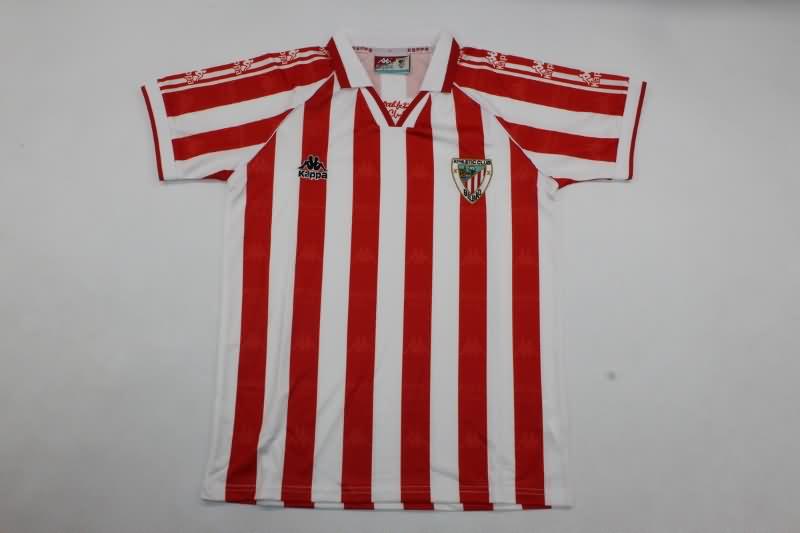 1995/97 Athletic Bilbao Home Kids Soccer Jersey And Shorts