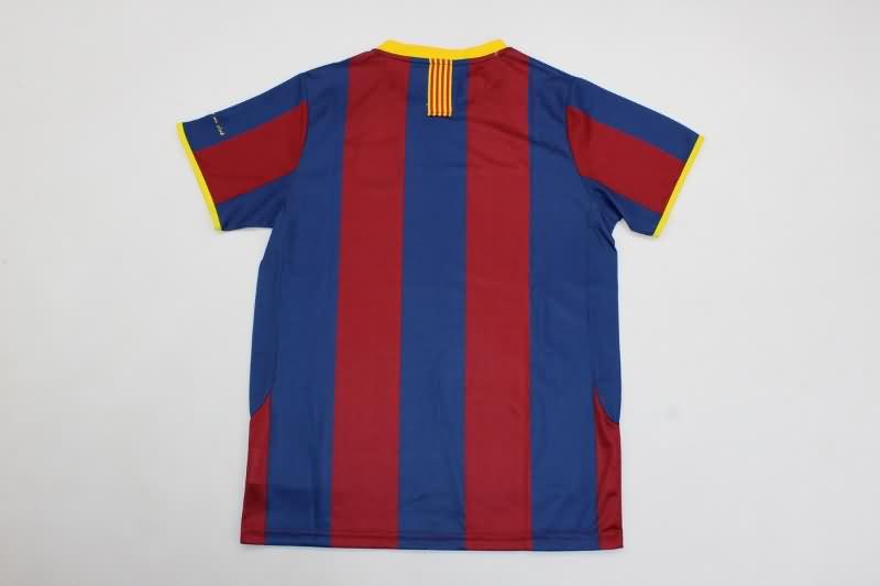 2010/11 Barcelona Home Kids Soccer Jersey And Shorts