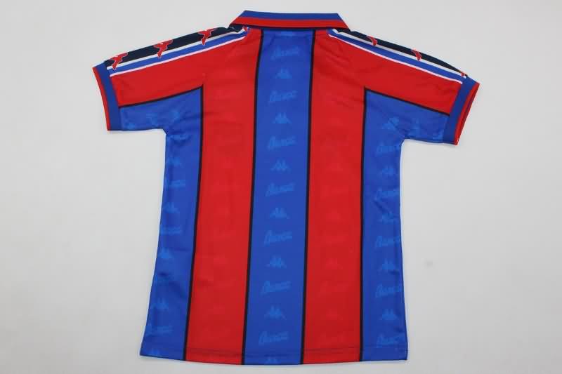 1996/97 Barcelona Home Kids Soccer Jersey And Shorts