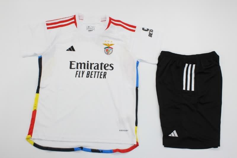 23/24 Benfica Third Kids Soccer Jersey And Shorts