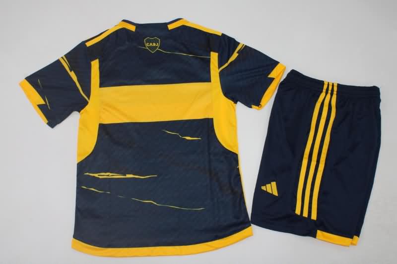 2023 Boca Juniors Special Kids Soccer Jersey And Shorts