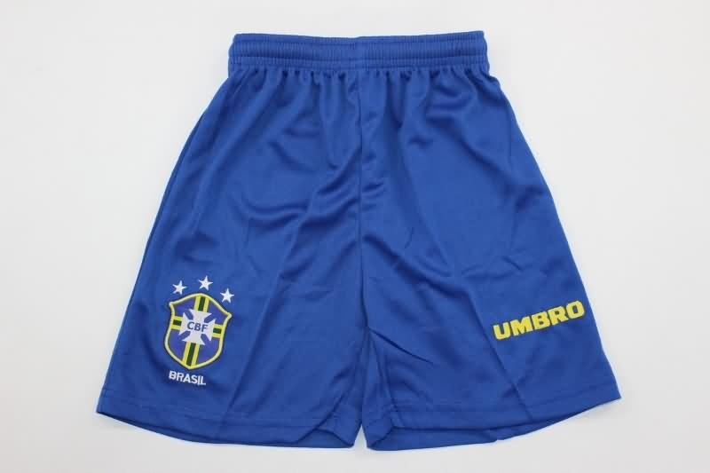 1994 Brazil Home Kids Soccer Jersey And Shorts