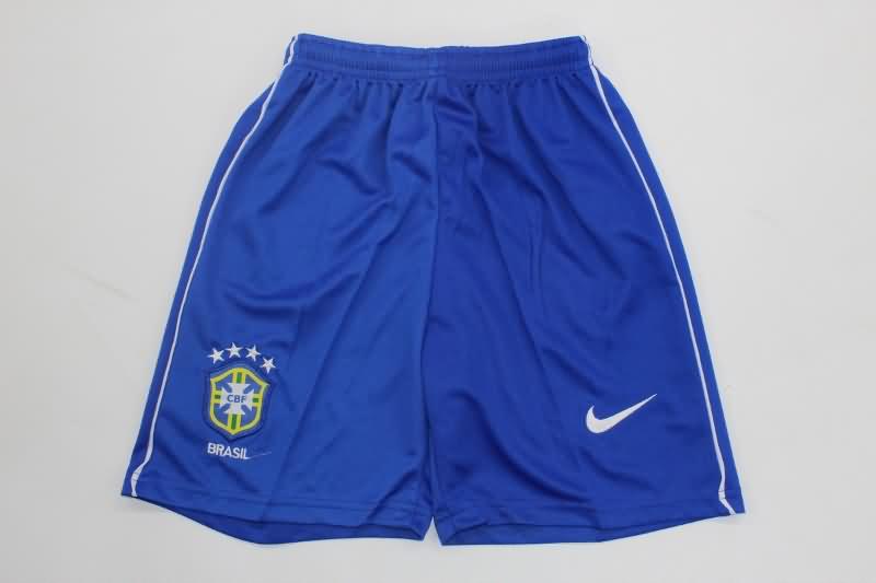 2002 Brazil Home Kids Soccer Jersey And Shorts