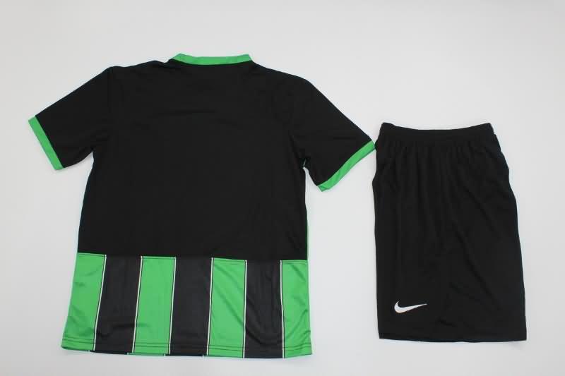 23/24 Brighton Away Kids Soccer Jersey And Shorts