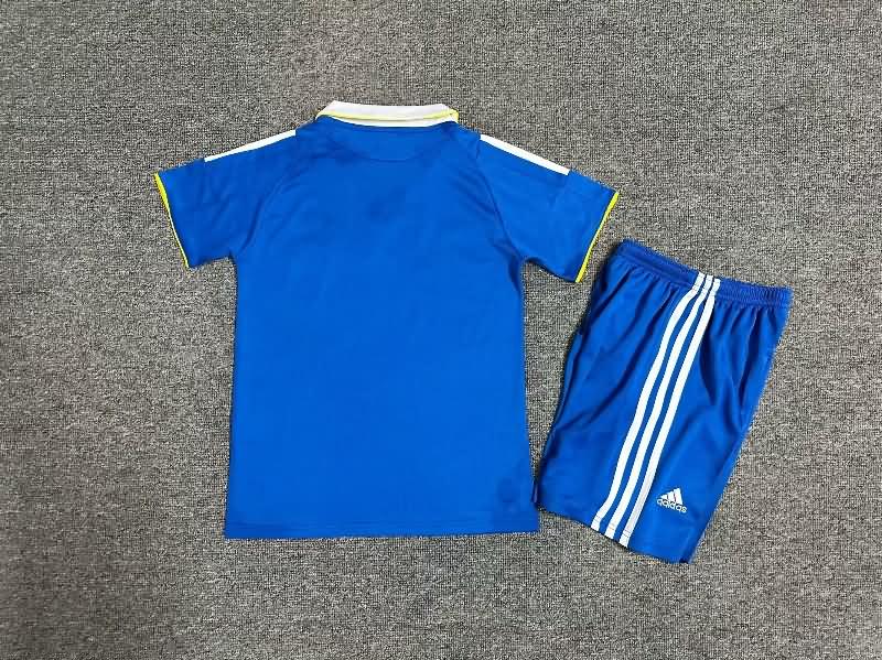 2007/08 Chelsea Home Final Kids Soccer Jersey And Shorts