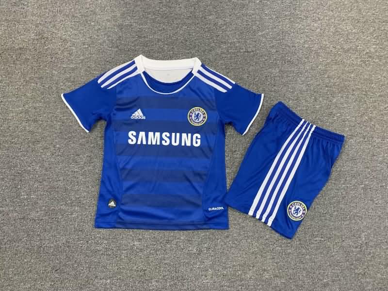 2011/12 Chelsea Home Kids Soccer Jersey And Shorts