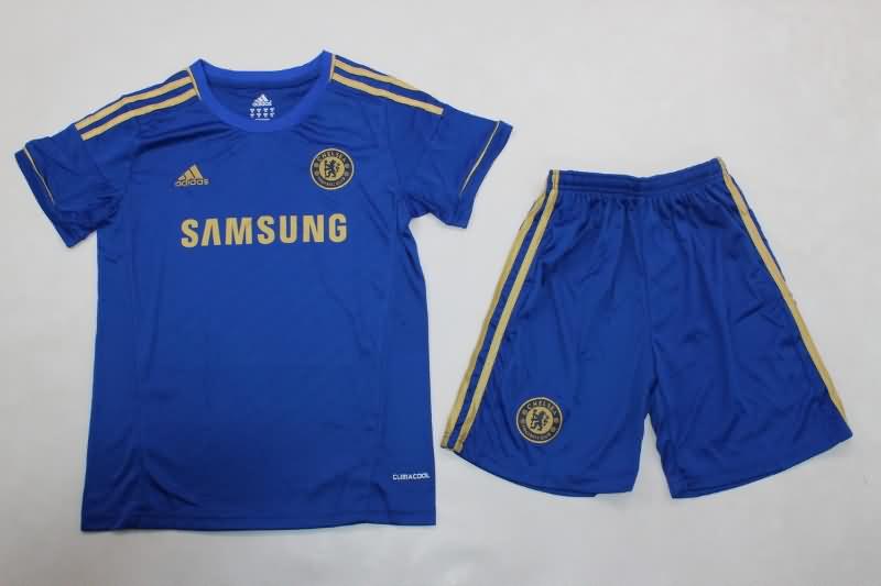 2012/13 Chelsea Home Kids Soccer Jersey And Shorts