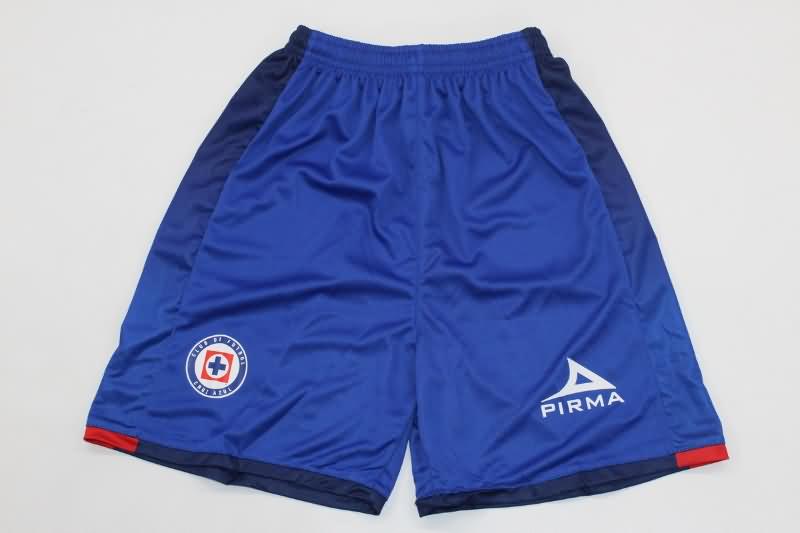 23/24 Cruz Azul Home Kids Soccer Jersey And Shorts
