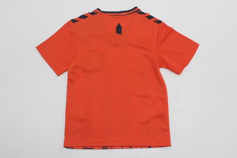 23/24 Everton Away Kids Soccer Jersey And Shorts