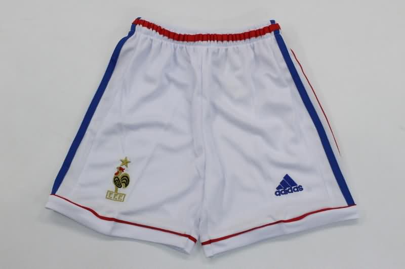 1998 France Home Kids Soccer Jersey And Shorts