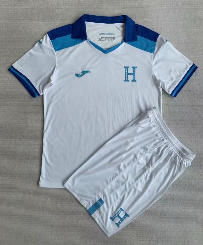 2023 Honduras Home Kids Soccer Jersey And Shorts