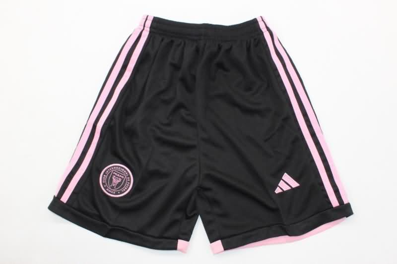 2024 Inter Miami Away Long Sleeve Kids Soccer Jersey And Shorts