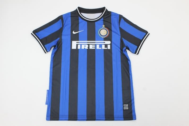 2009/10 Inter Milan Home Kids Soccer Jersey And Shorts