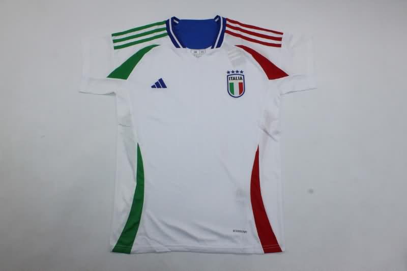 2023/24 Italy Away Kids Soccer Jersey And Shorts