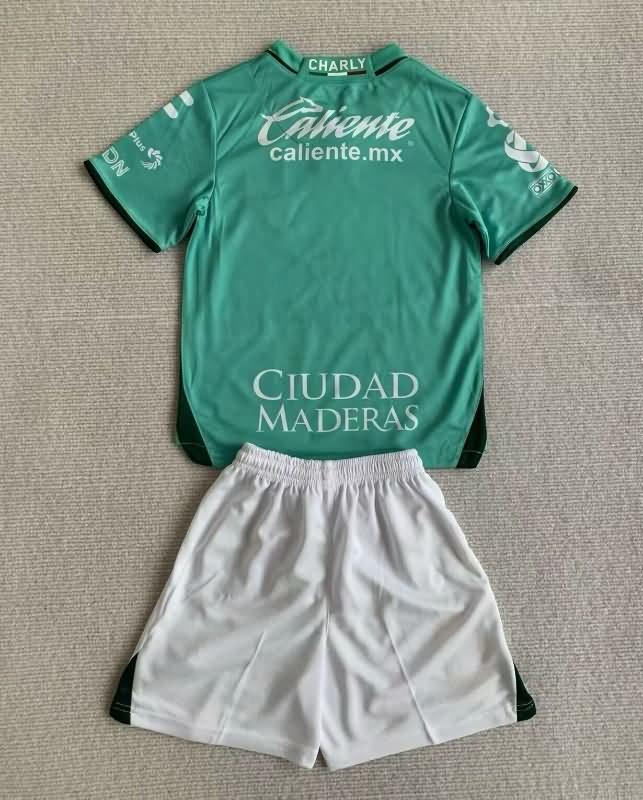 23/24 Leon Home Kids Soccer Jersey And Shorts