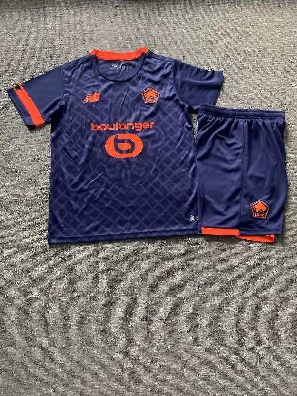 23/24 Lille Third Kids Soccer Jersey And Shorts